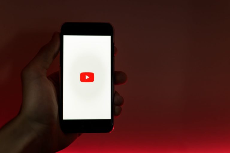 A phone playing a video tutorial